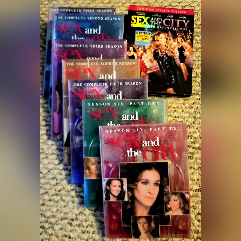 Sex and the City Complete Series DVD Collection PLUS The MOVIE